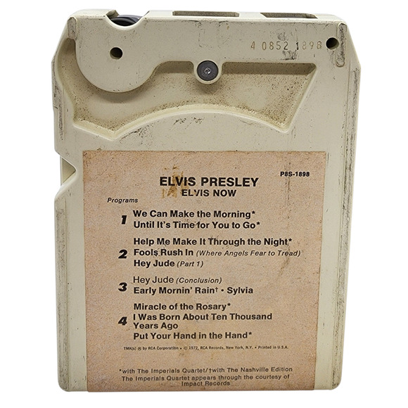 Set Of Three Elvis Presley 8-Tracks Now Twinset A Date With Elvis - Picture 5 of 7